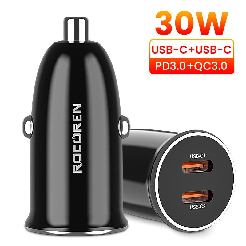 Rocoren 30W Fast Car Charger